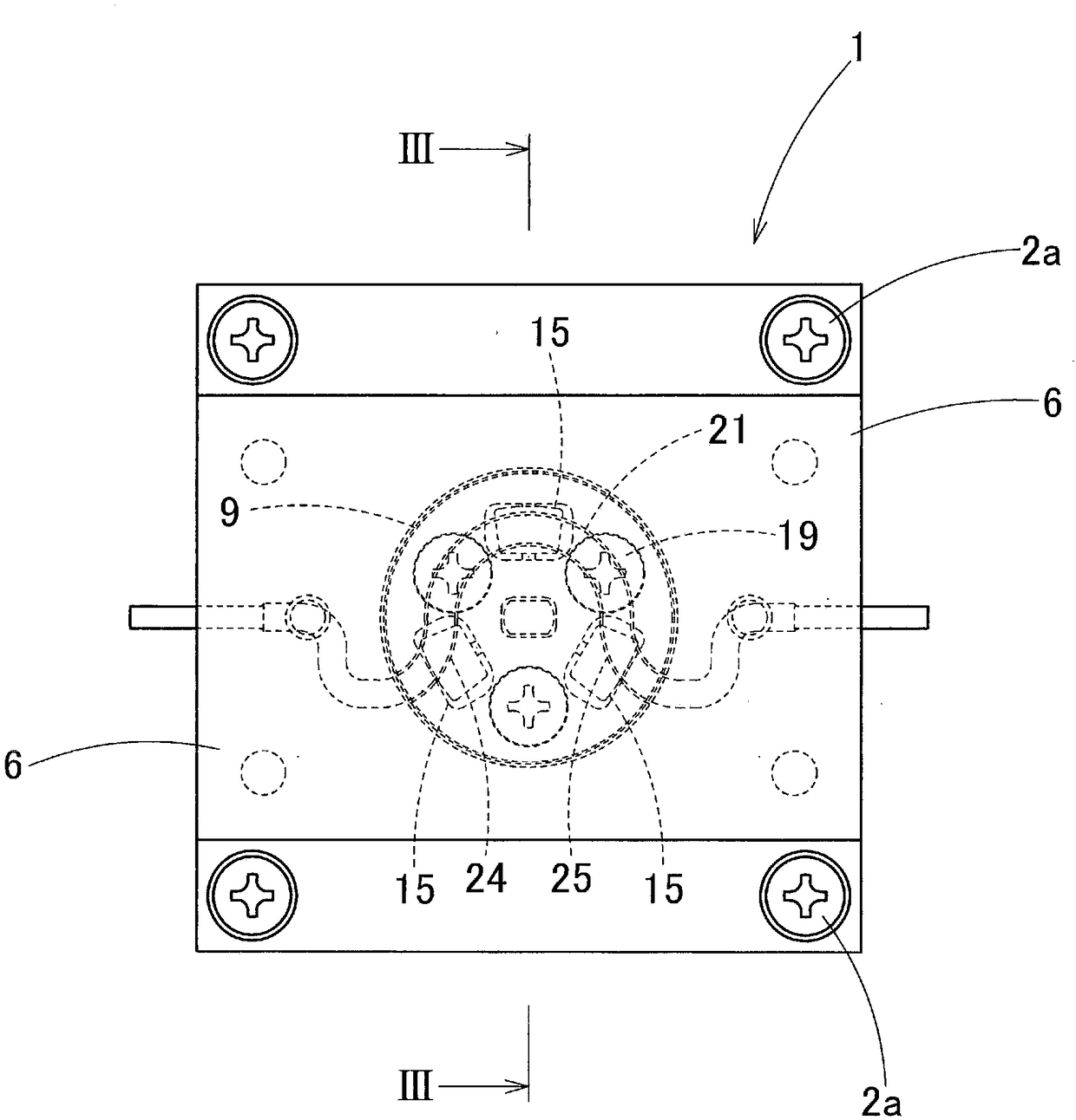 Peristaltic pump device