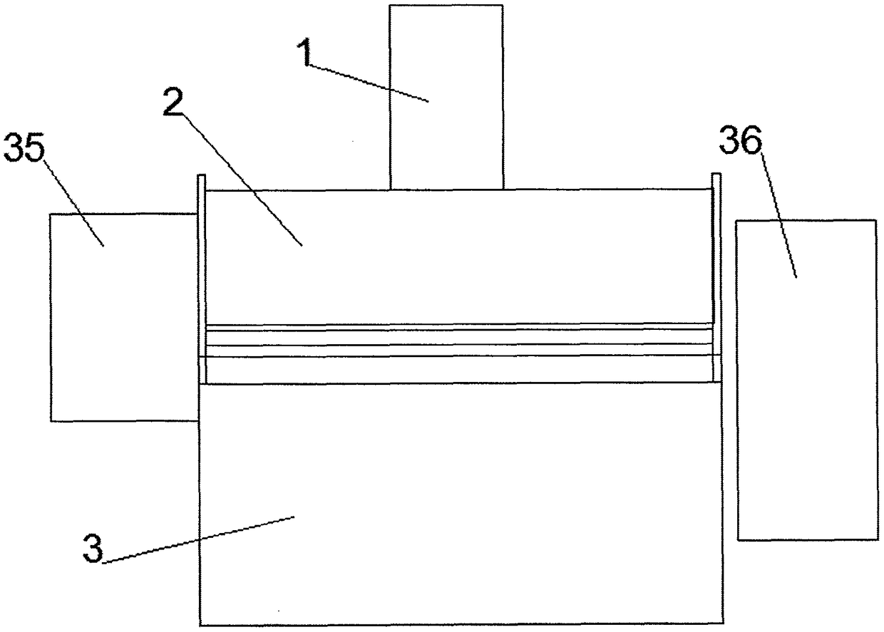 Full-automatic comb foundation machine