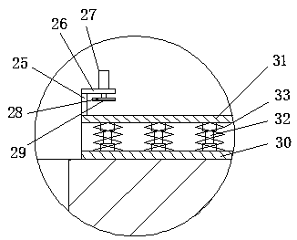 Efficient polishing device used for metal casting machining and polishing method of efficient polishing device