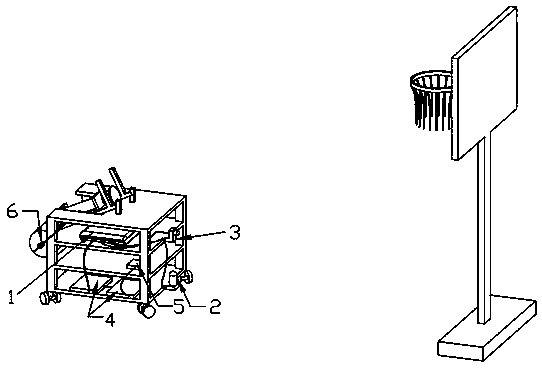 A cylinder structure and controllable throwing robot based on magnetorheological technology