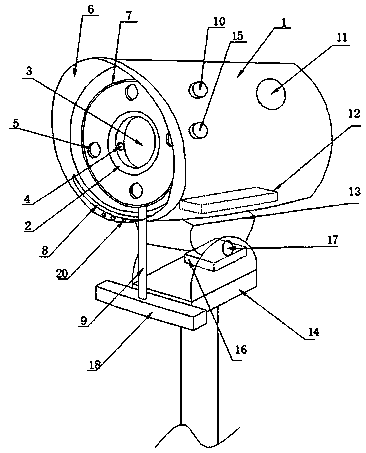 Anti-shielding intelligent monitoring device