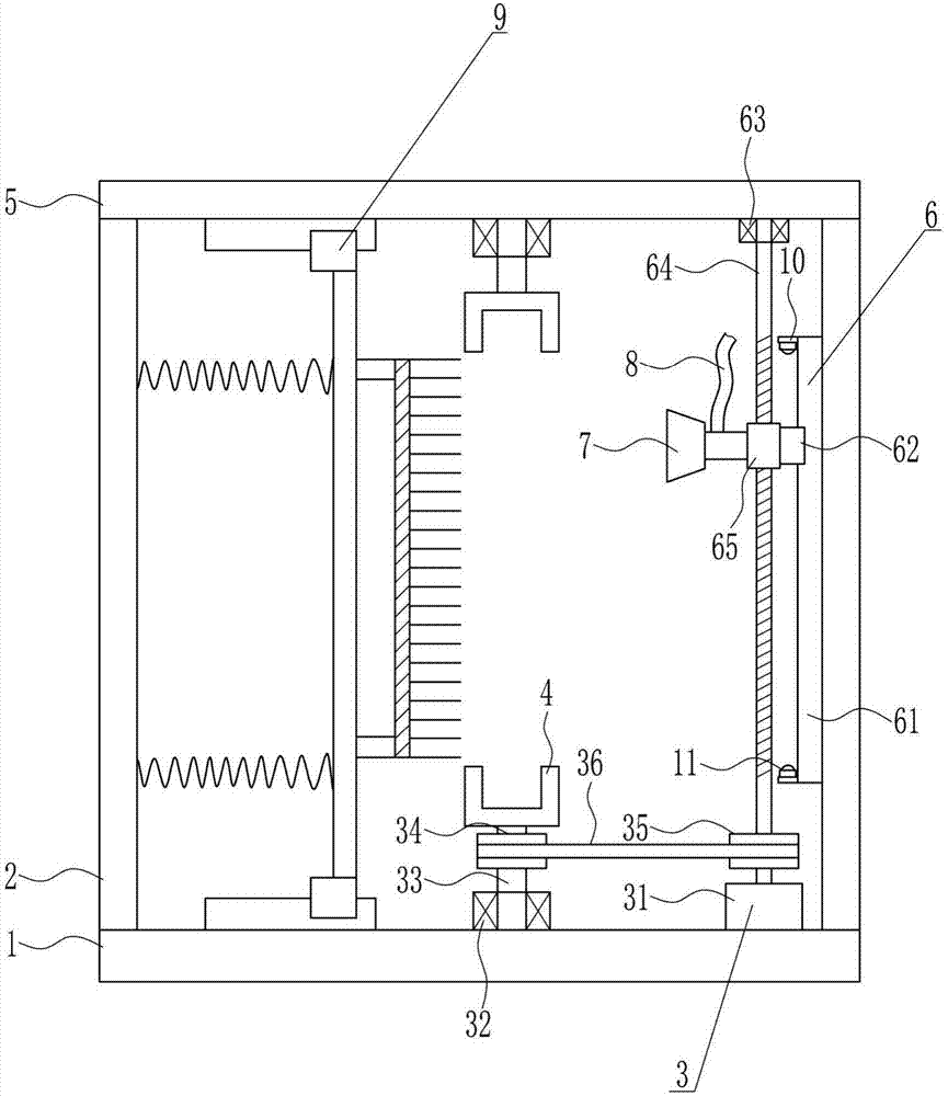 Efficient cleaning equipment for vernier calipers for detection equipment