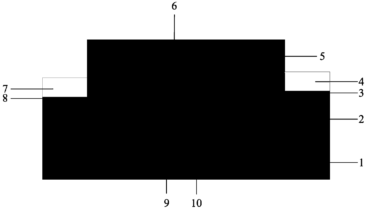 Organic polymer optical waveguide absorption type light modulator based on buried graphene electrode