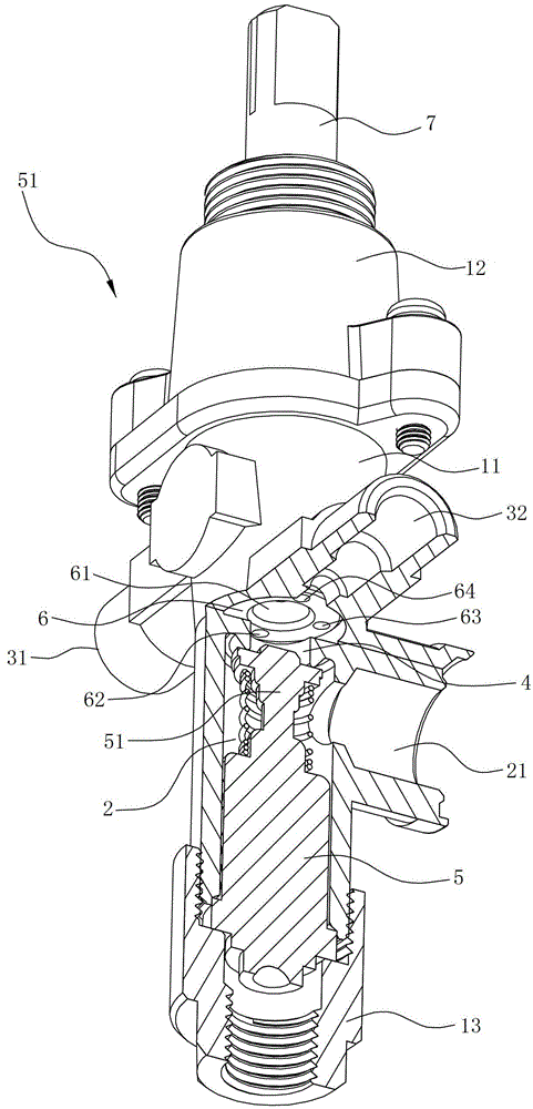 Fuel gas valve for assisting gas supply and ignition