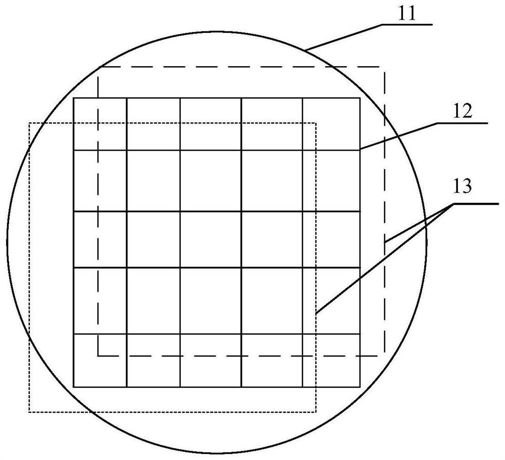 Method and device for reducing wafer overlay deviation