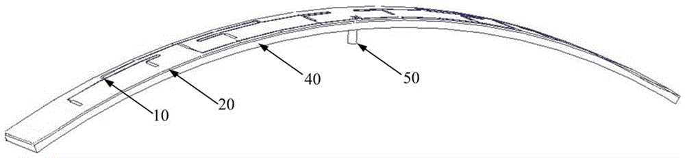 Low-profile conformal antenna