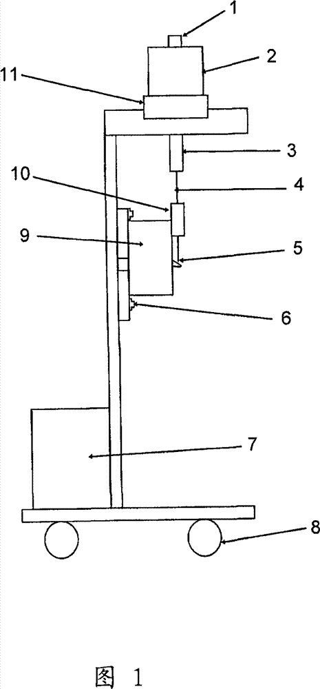 Automatic device for circuit breaker short circuit combining and separating tests