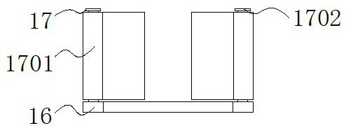 Pressing device used for automatic packing machine