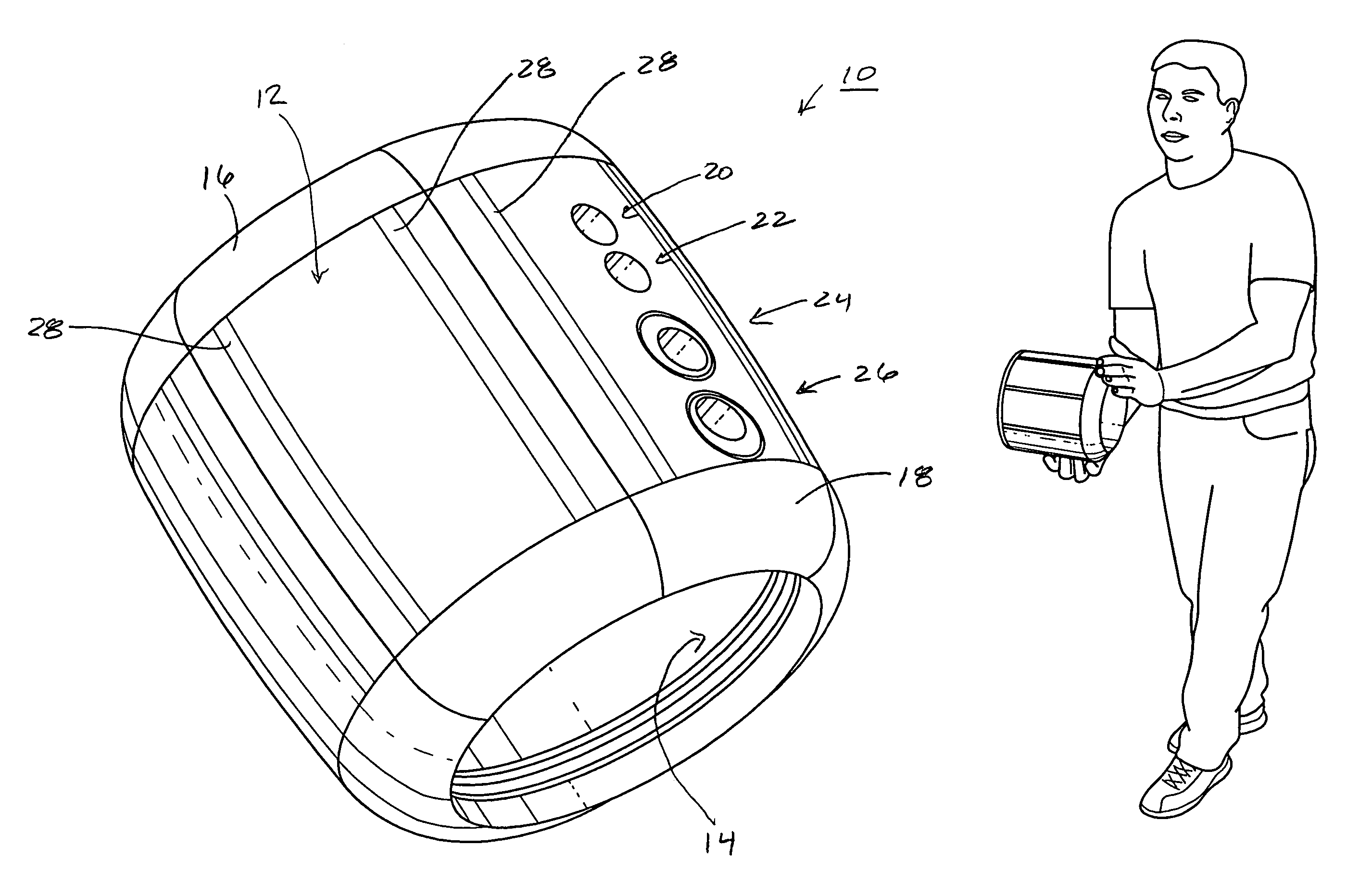 Bowling practice device