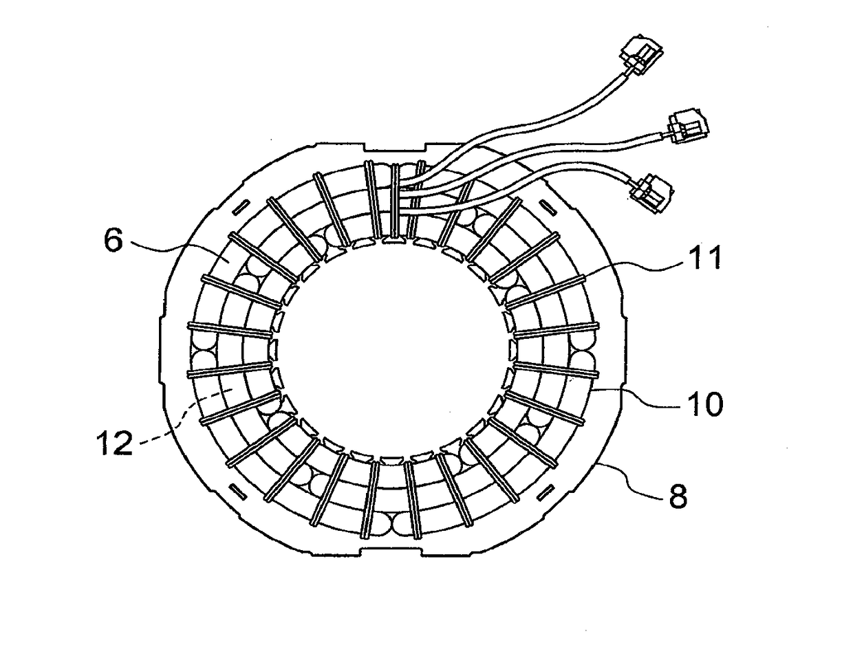 Solvent-free varnish composition, insulated coil, process for producing same, rotating machine, and closed electric compressor