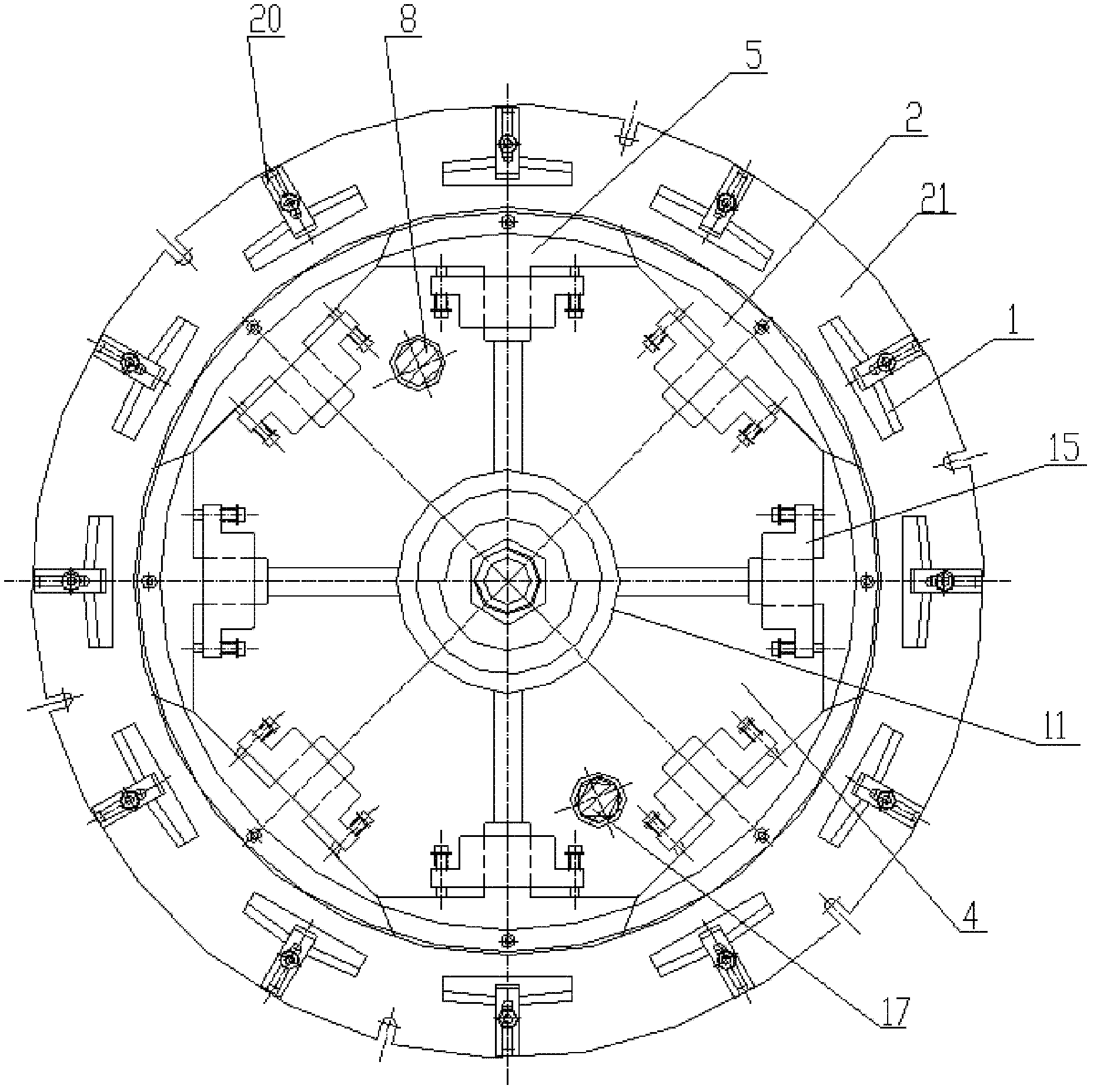 Welding fixture for thin-wall part