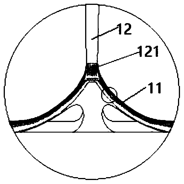 Biomimetic sensor for measuring mechanical signals and manufacturing method of biomimetic sensor