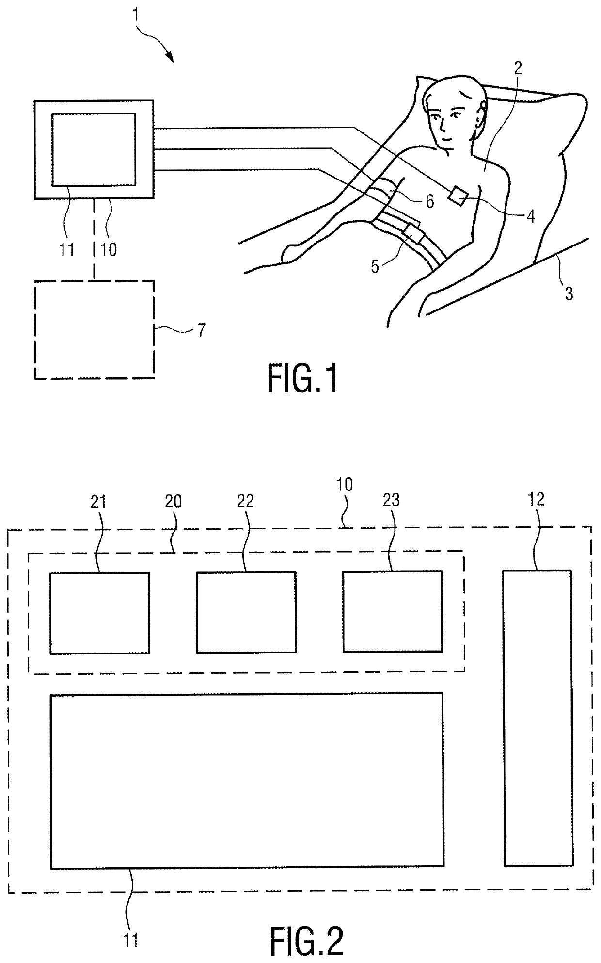 Device, system and method for visualization of patient-related data