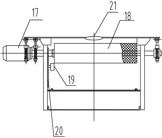 Prefabricated part sweeping and oil spraying machine