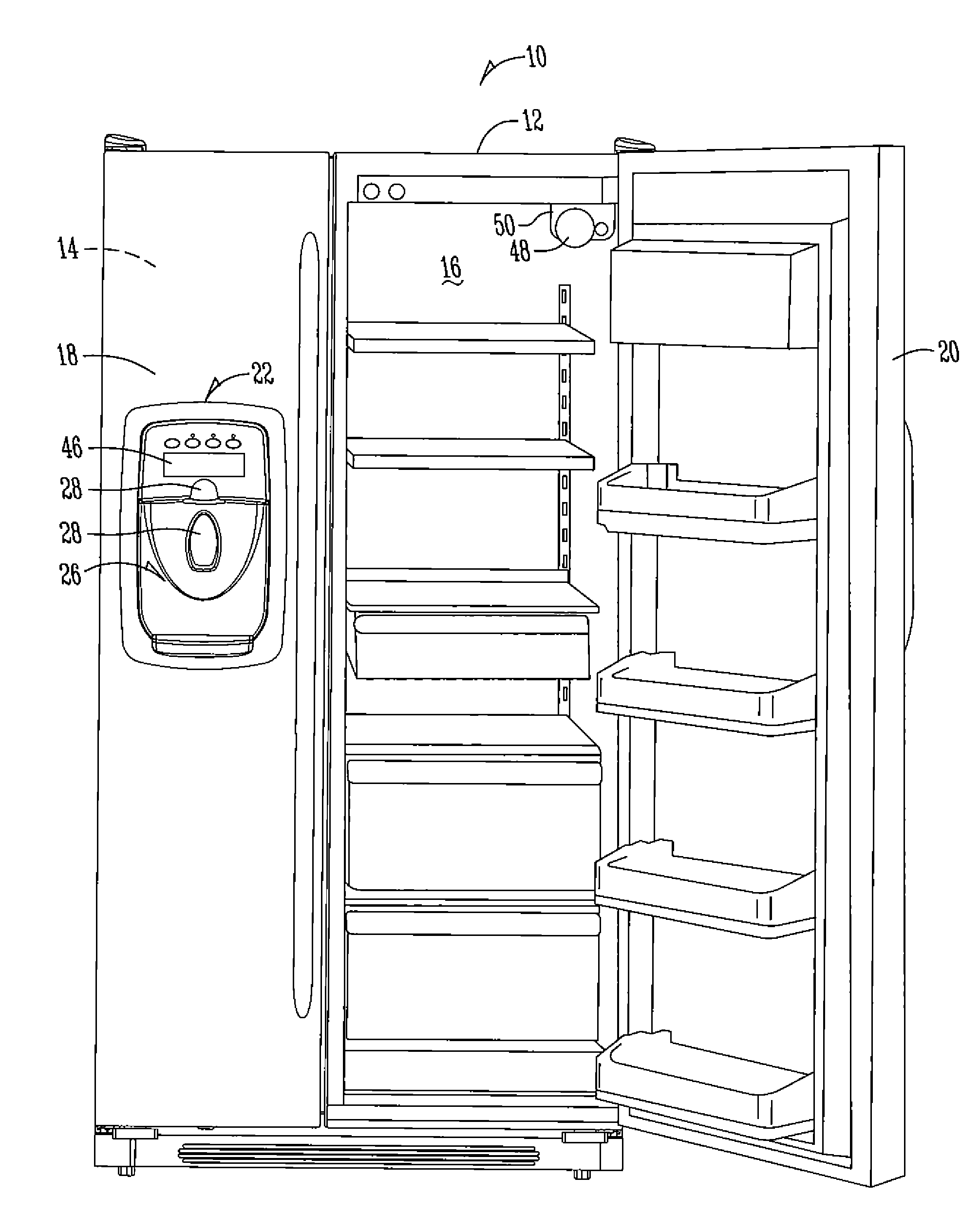 Enhanced aesthetics for water dispensing illumination