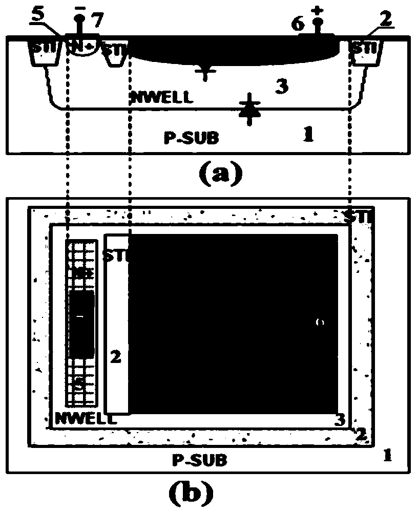 Integrated on-chip solar cell power supply system