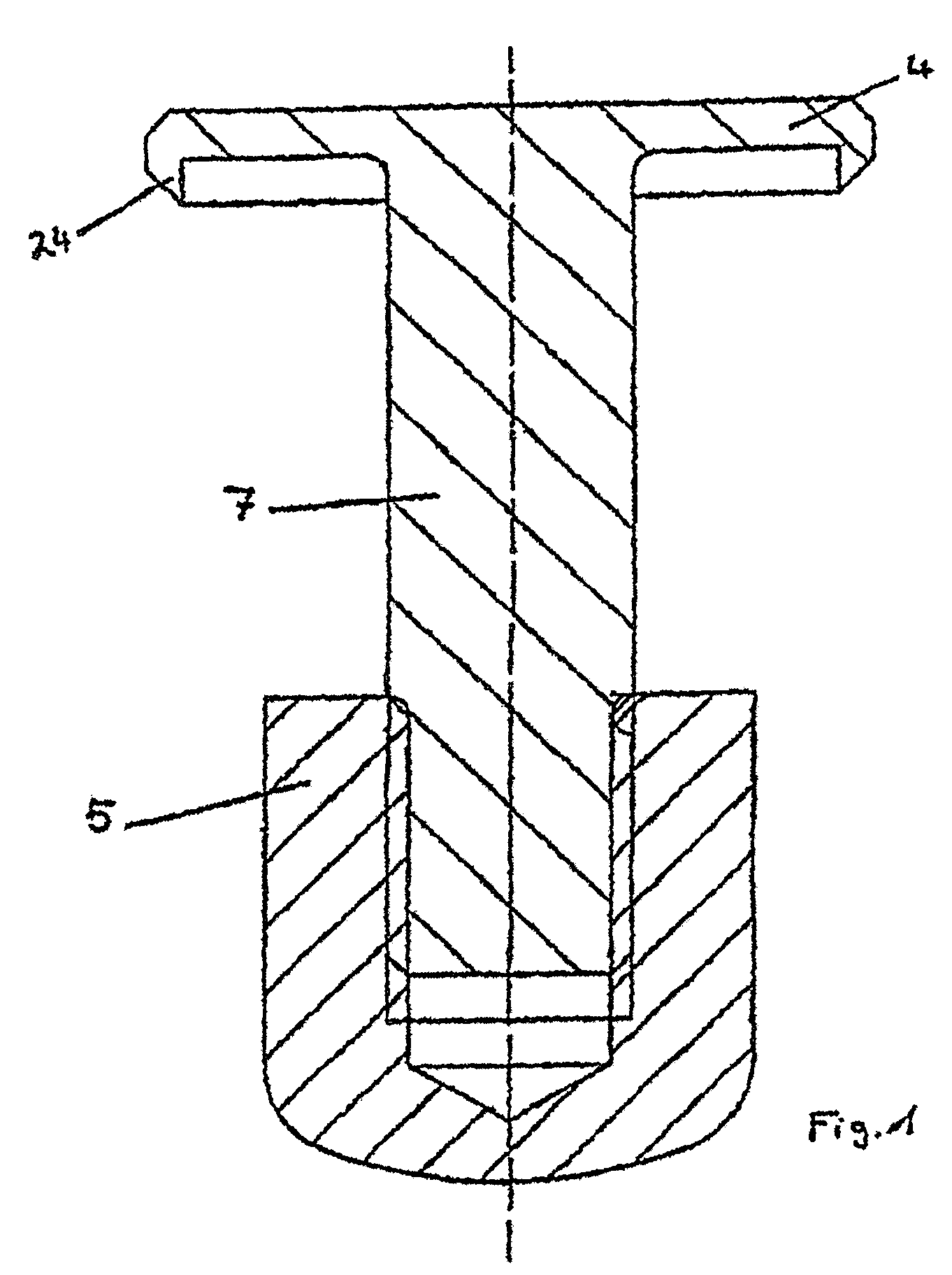 Tensioning piece of a conveyor chain for a film web