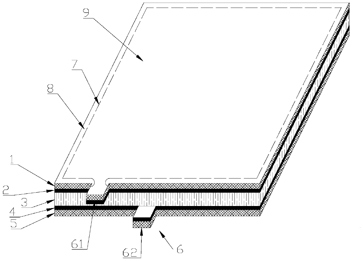 Half-cut liquid crystal film and processing method