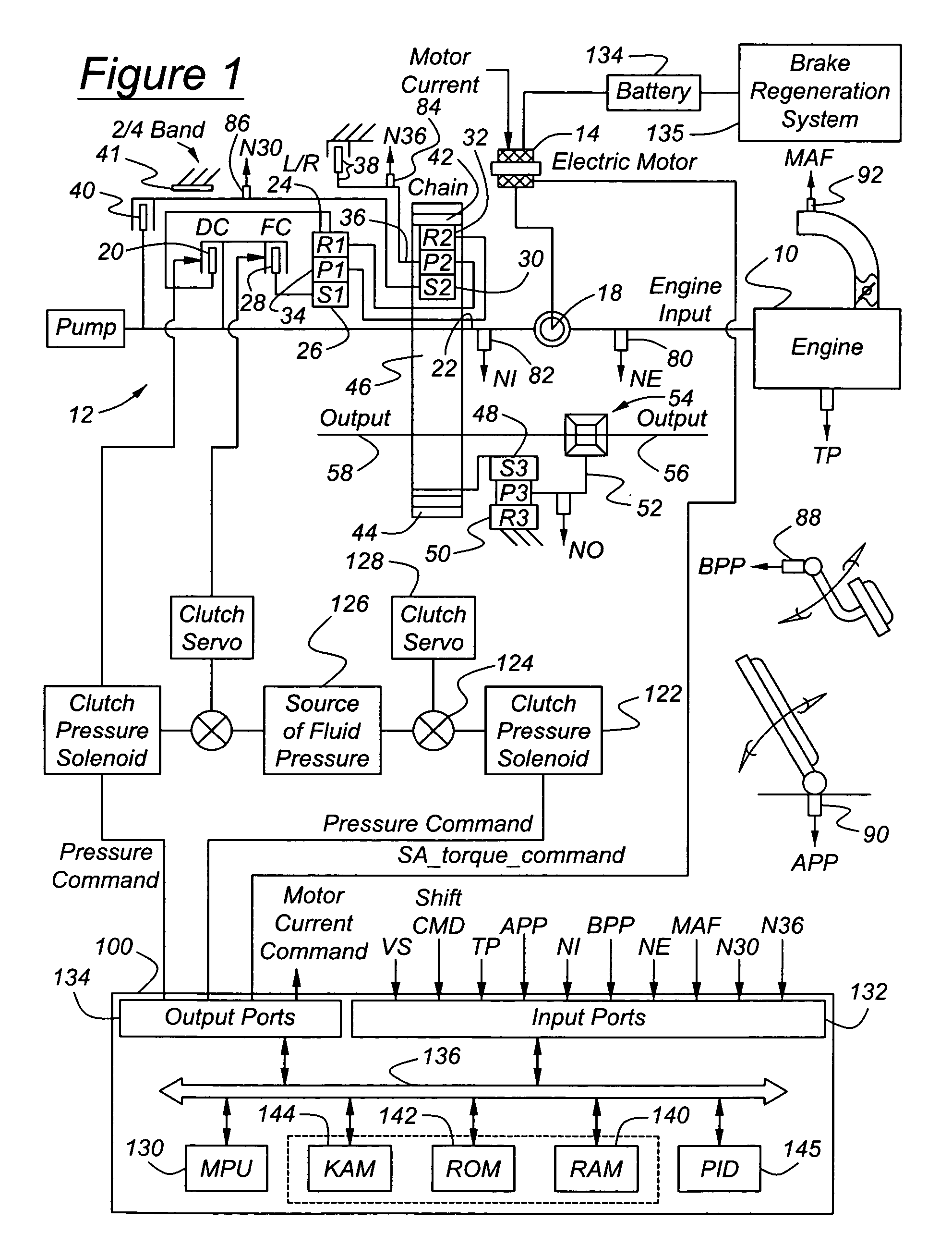 Torsional isolation of a convertless automatic transmission through slip control of friction clutch