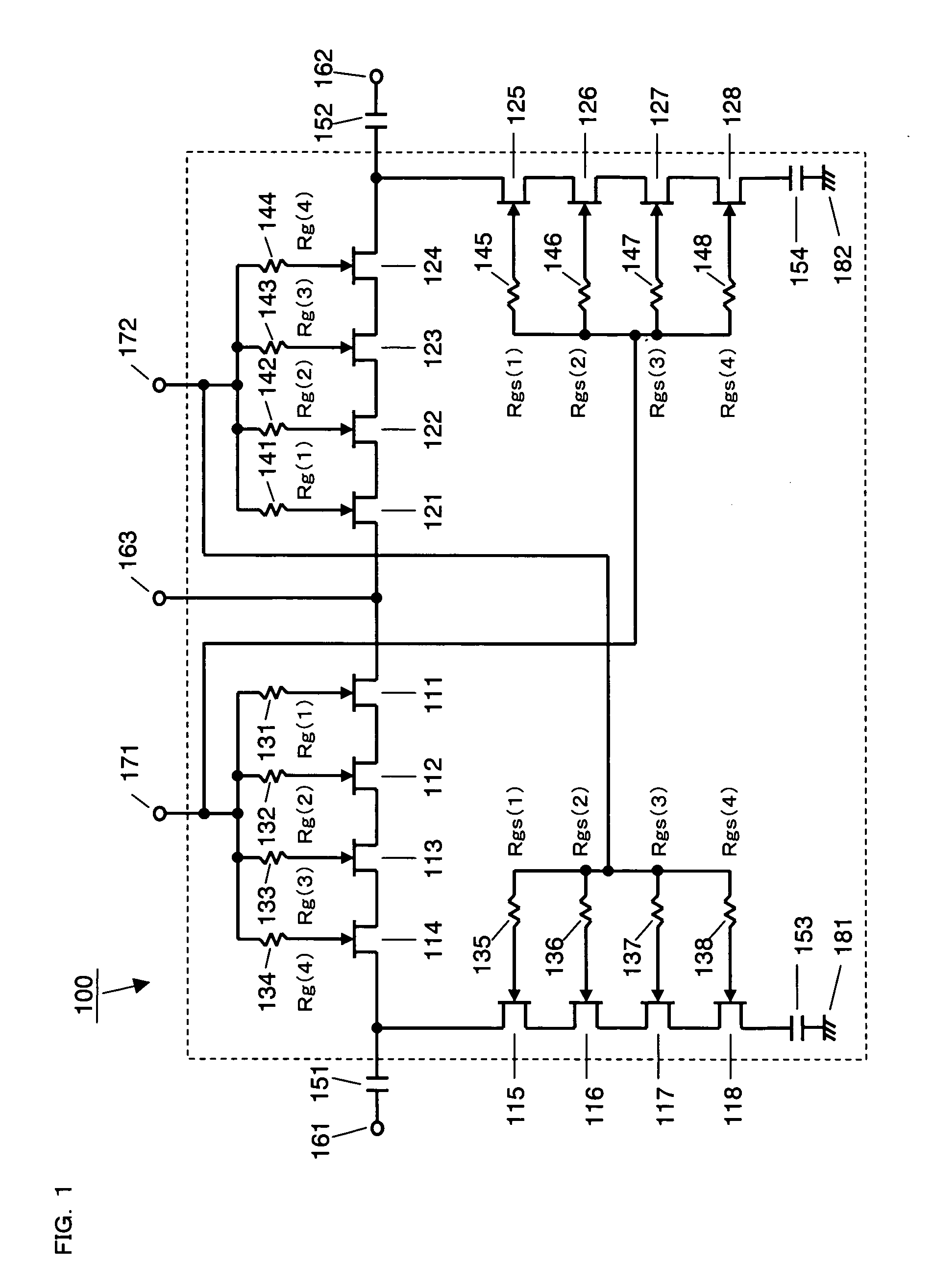 Radio-frequency switch circuit and semiconductor device