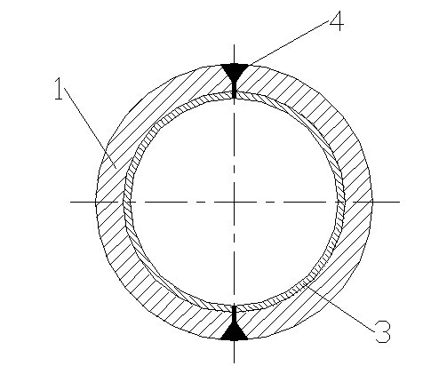 Manufacturing process for corrosion-resistant and wear-resistant steel pipe