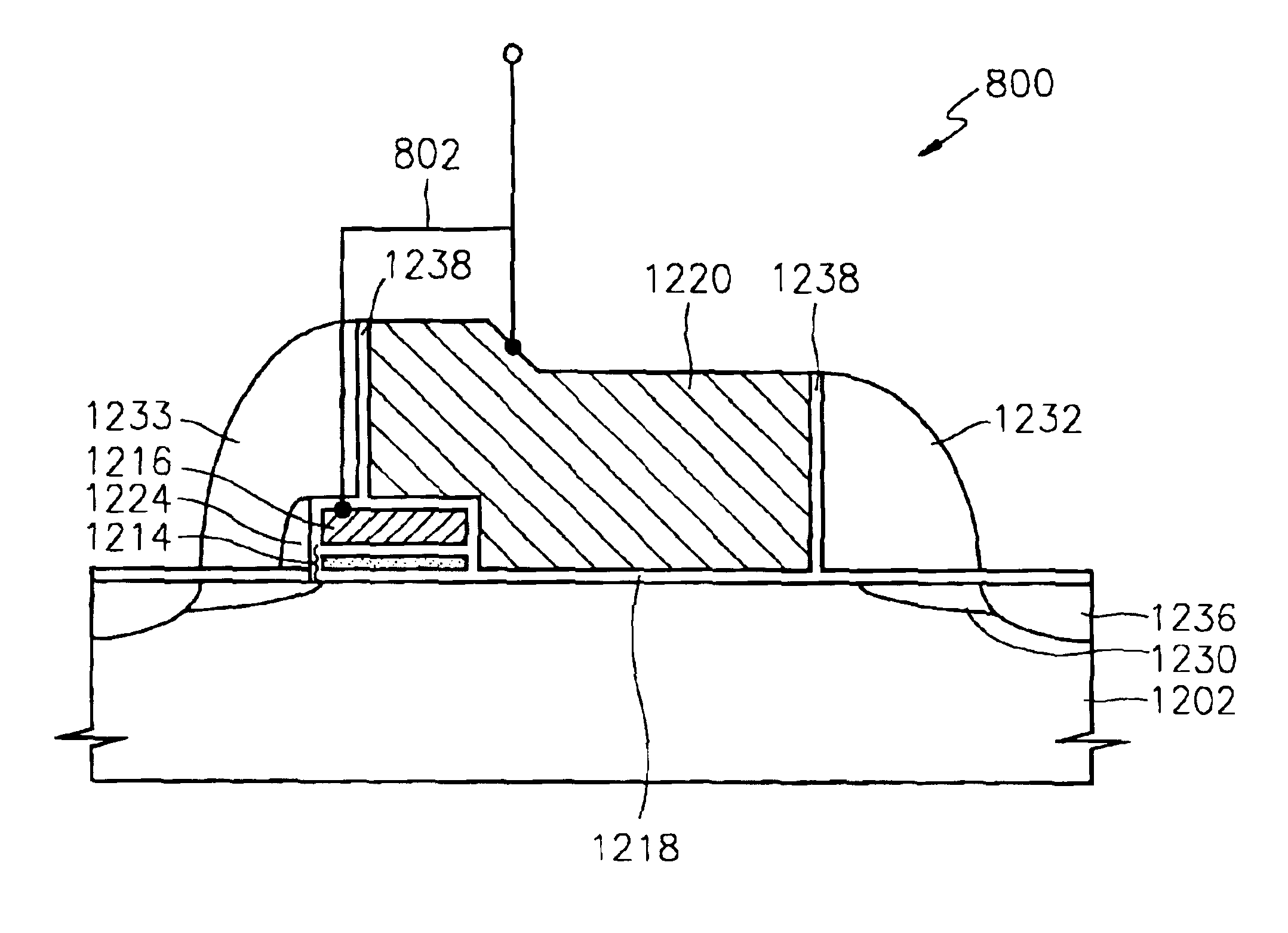 Local SONOS-type structure having two-piece gate and self-aligned ONO and method for manufacturing the same