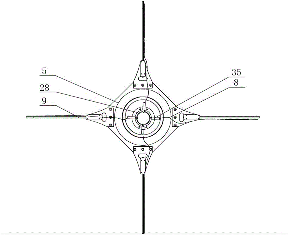 Double-cabin-ball combined undersea electromagnetic instrument