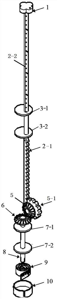 Device for quickly measuring tunnel primary support back cavity