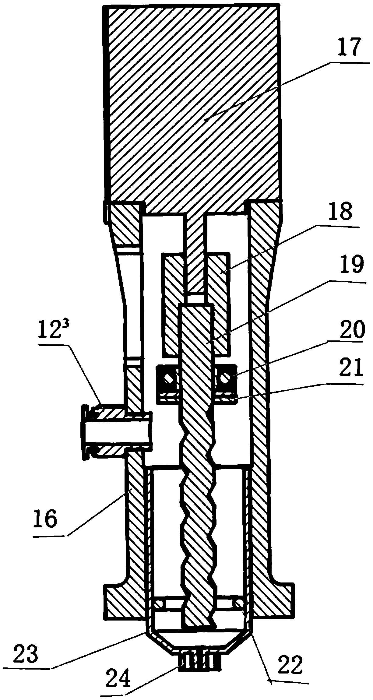 Clay 3D (Three Dimensional) printer and extruding device thereof