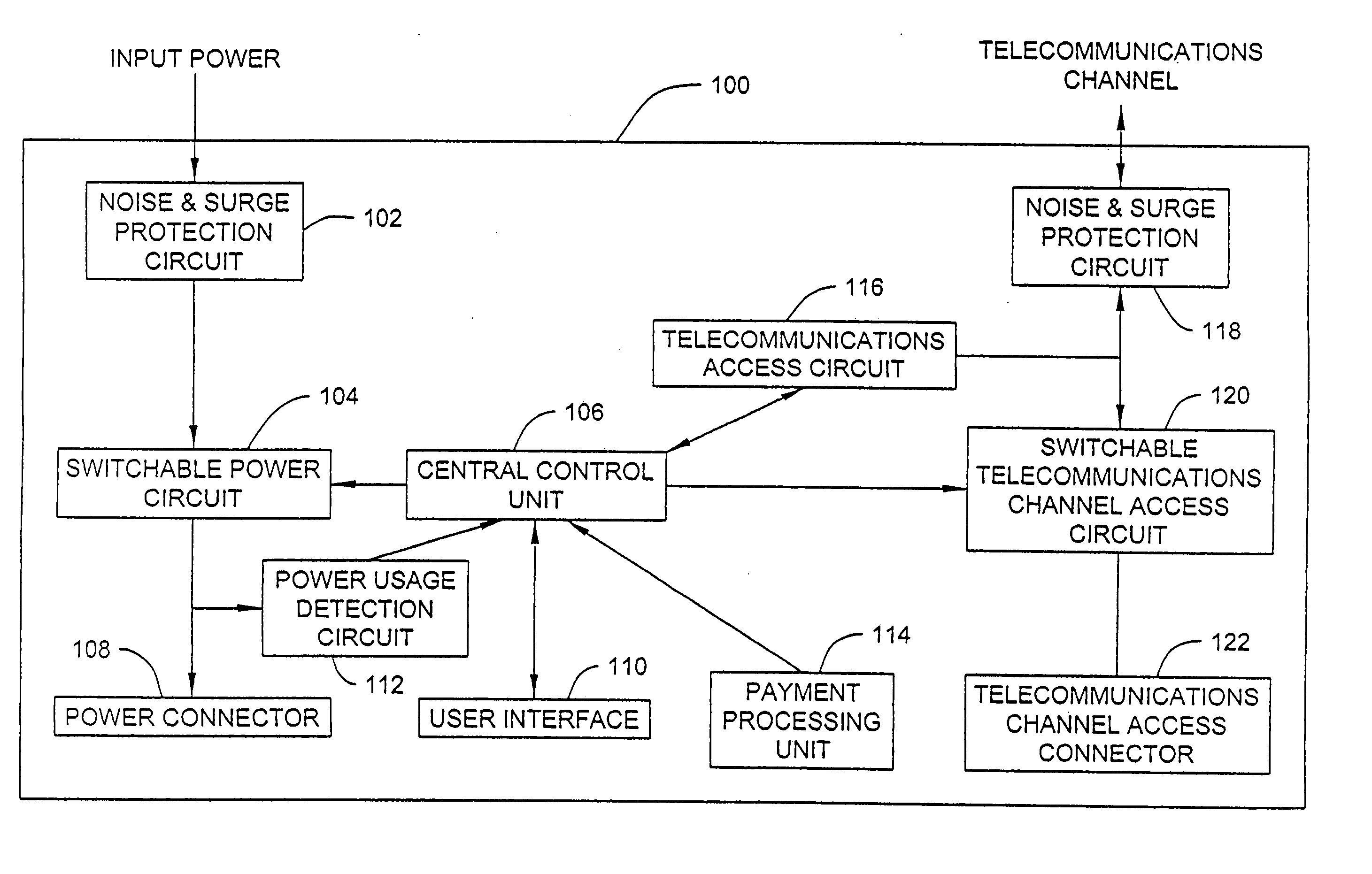 System providing direct internet access in public or semi-public places