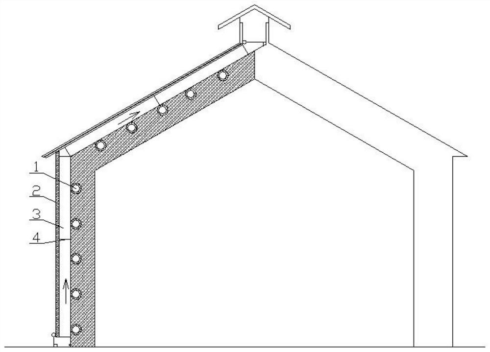 Integrated solar heat collector