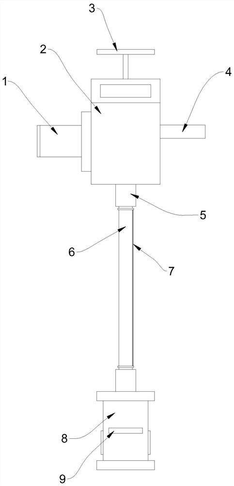 Water sampling device for environment monitoring station