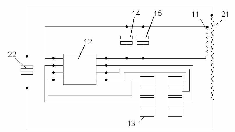 Novel double-interface intelligent card