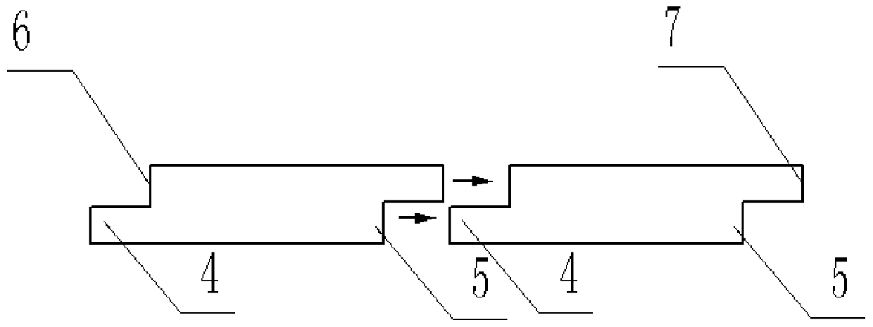 Number identification template of off-road vehicle license plate number, spray-painting method and advertising board