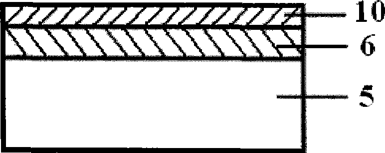 Production method for GaN based LED