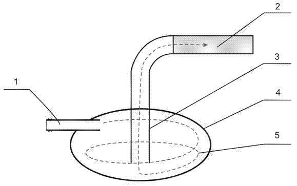 Aerosol smooth beam-splitting device