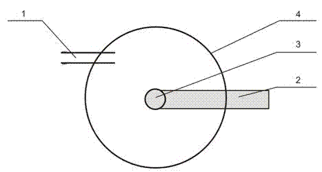 Aerosol smooth beam-splitting device