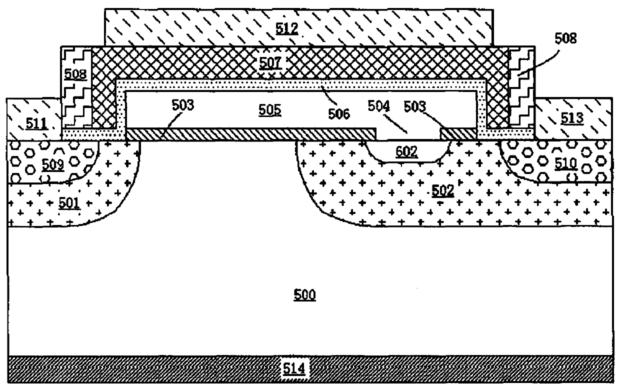 Semi-floating gate memory device and manufacturing method thereof