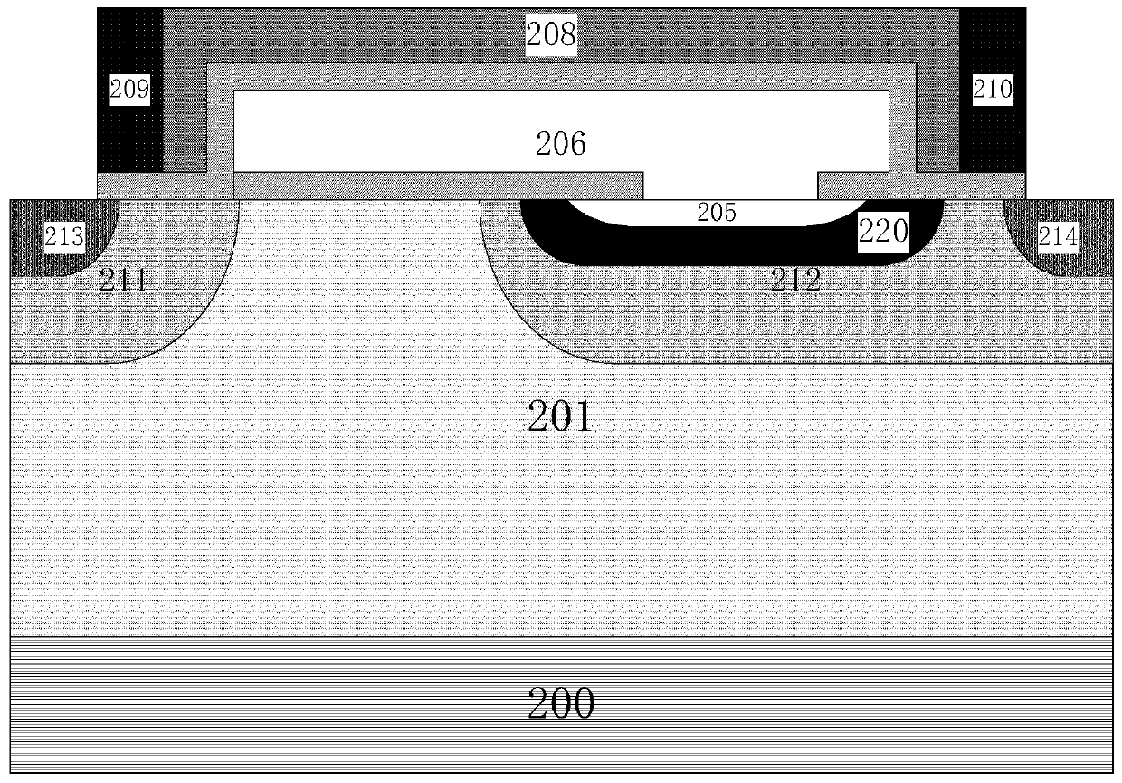 Semi-floating gate memory device and manufacturing method thereof