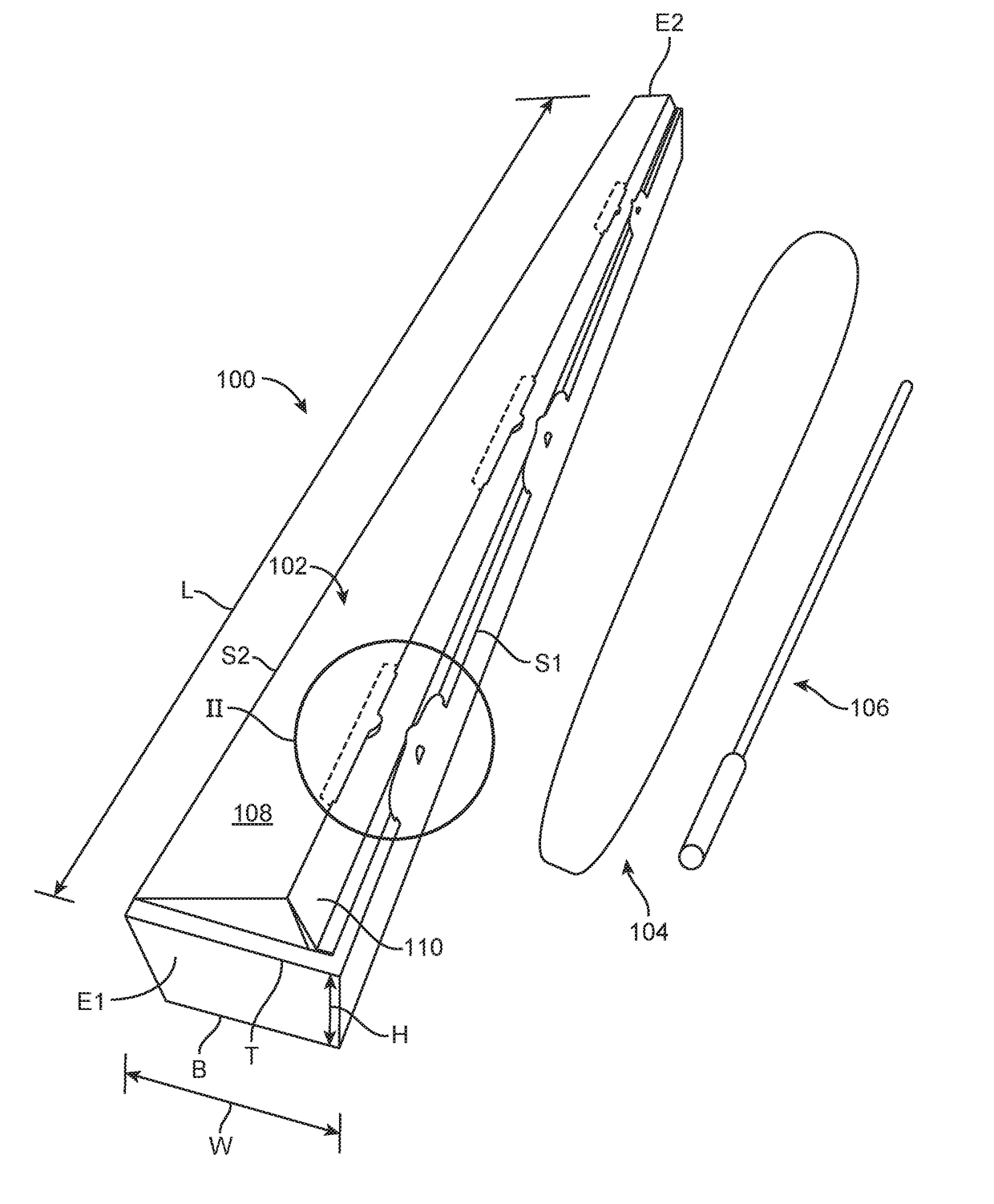 Medical device carton with self-locking tab and method