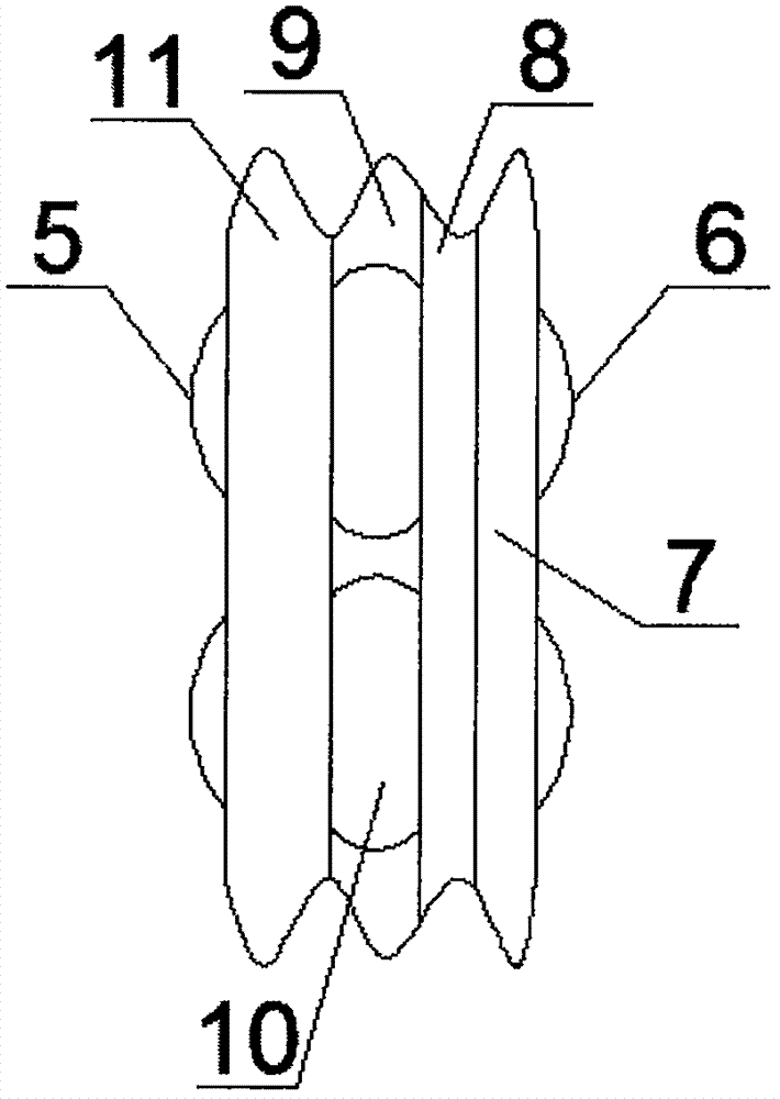 Auxiliary device for facial neuritis rehabilitation