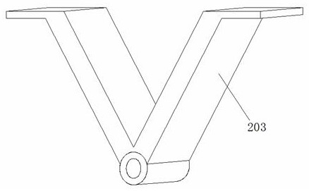 Online straightening mechanism for continuous cold drawing and unwinding of finished oxygen-free copper rod