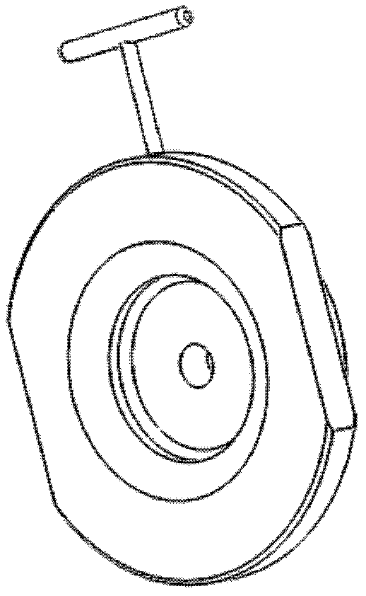 Testing device for relationship between pre-tightening force and torque for threaded fastening connection