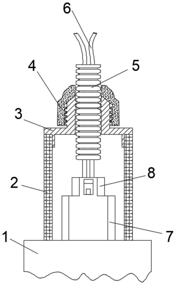 Self-adjusting anti-collision sleeve for positioning firmware