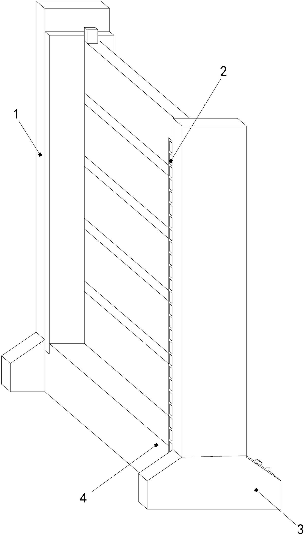 Intelligent field drainage device