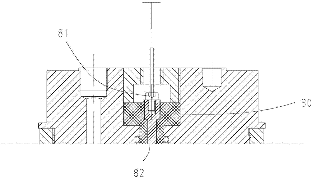 Electric spindle with conductive structure of cutting machining monitoring system