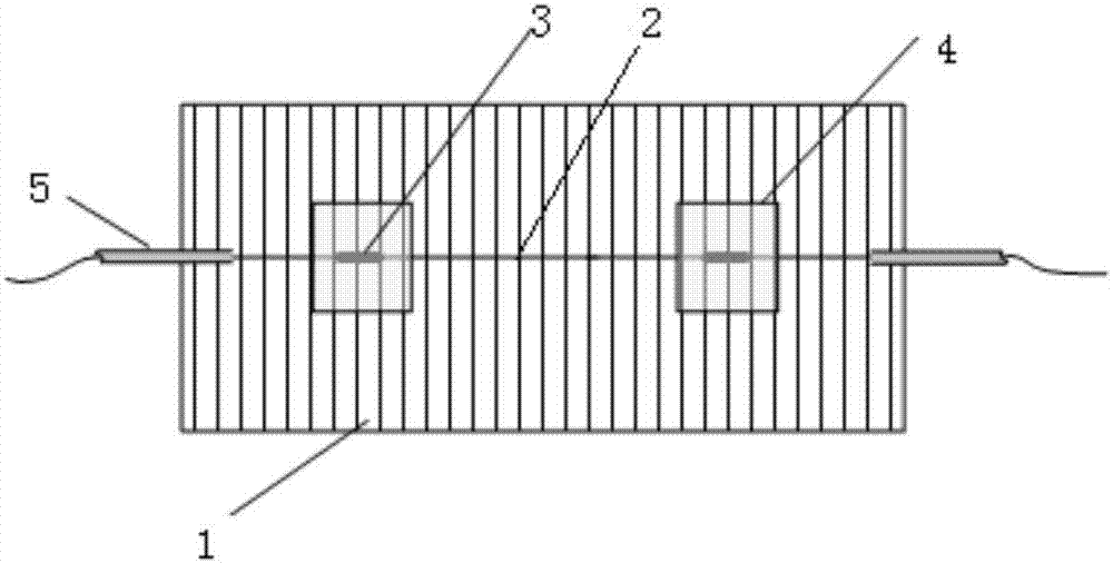 High-performance optical-fiber built-in intelligent composite material and preparation method thereof