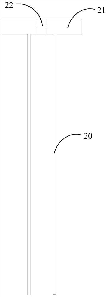 Manufacturing method and equipment for middle tube of badminton racket