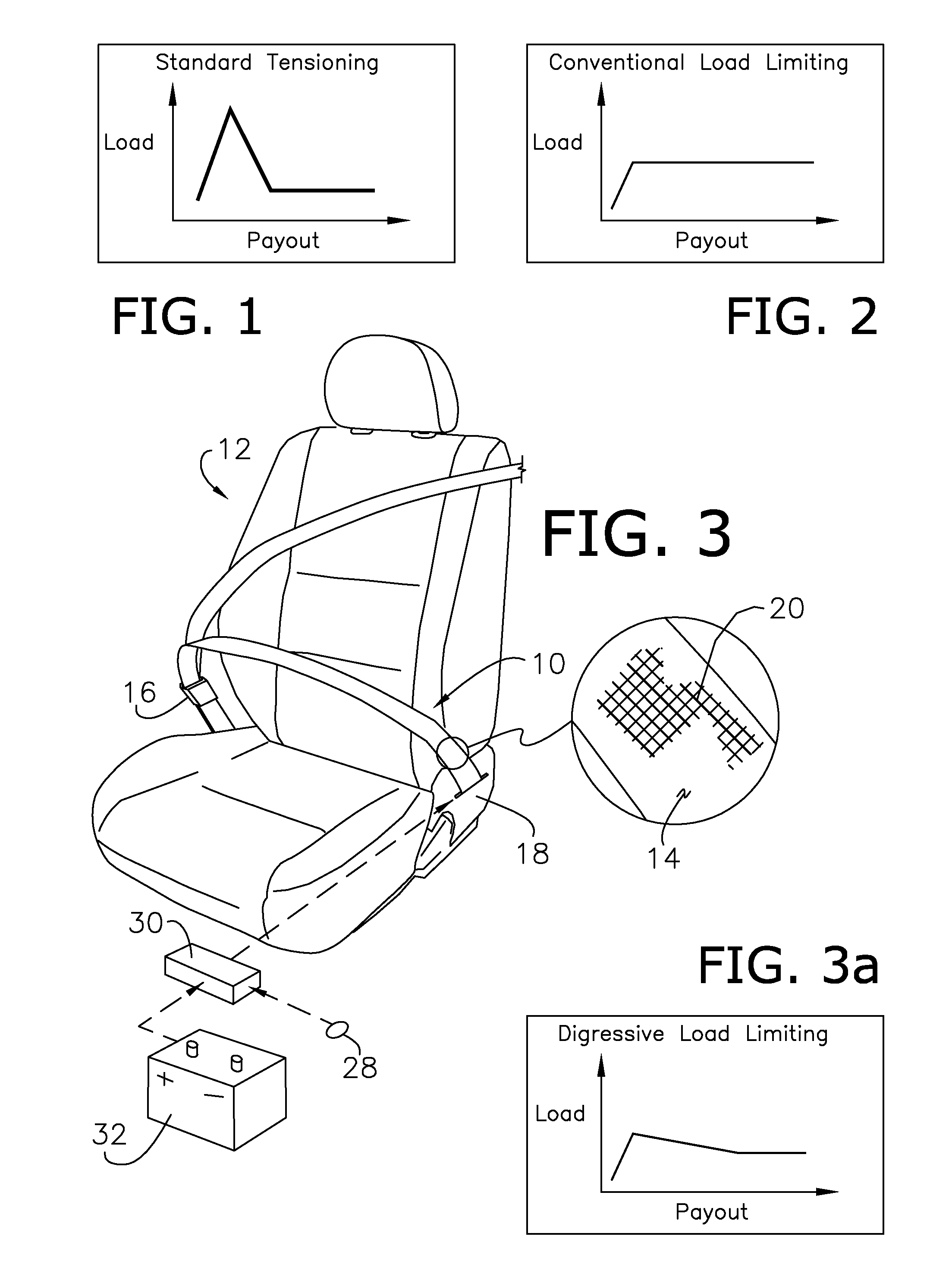 Adjustable belt tensioning utilizing active material actuation