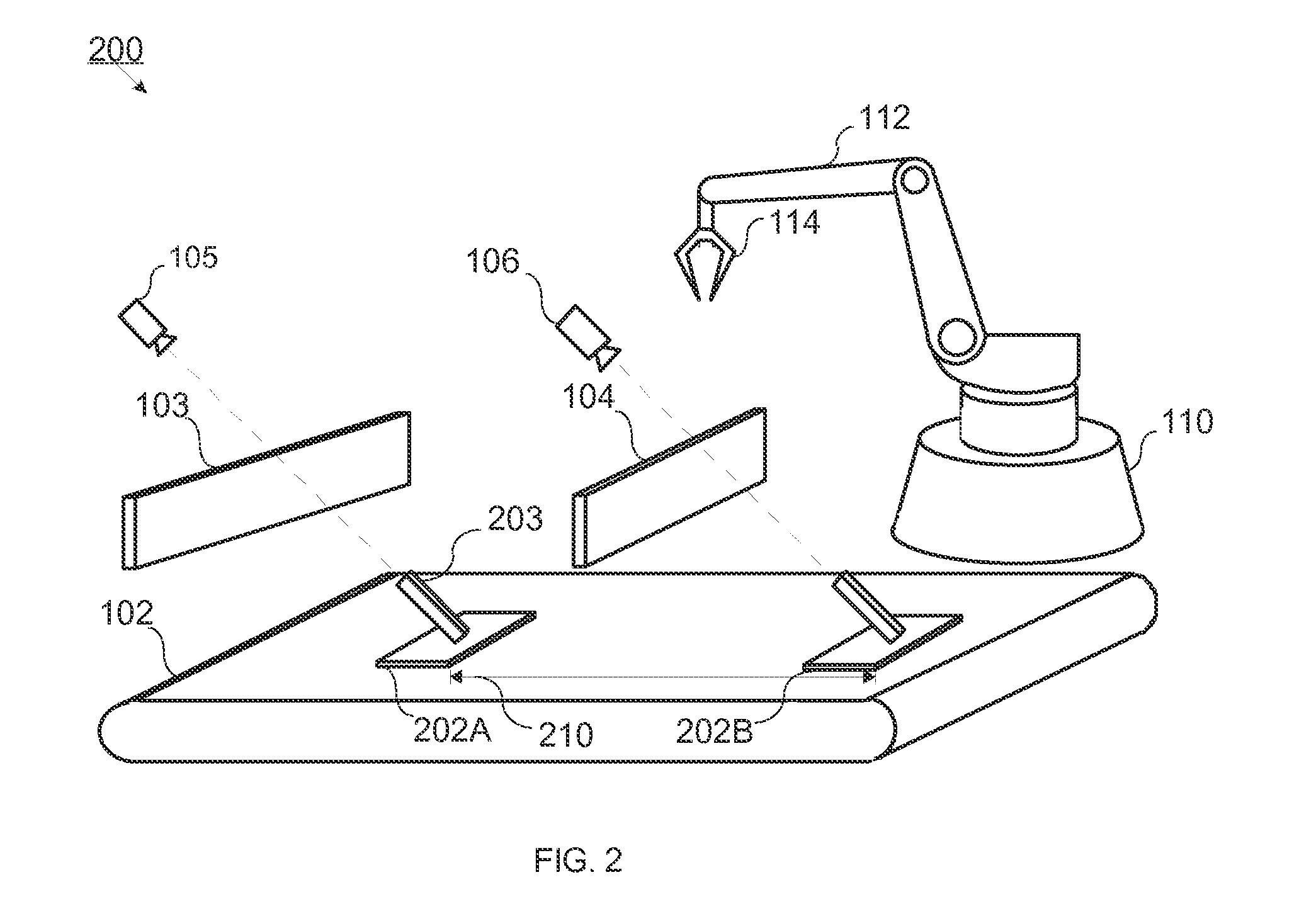 Method for invalidating sensor measurements after a picking action in a robot system